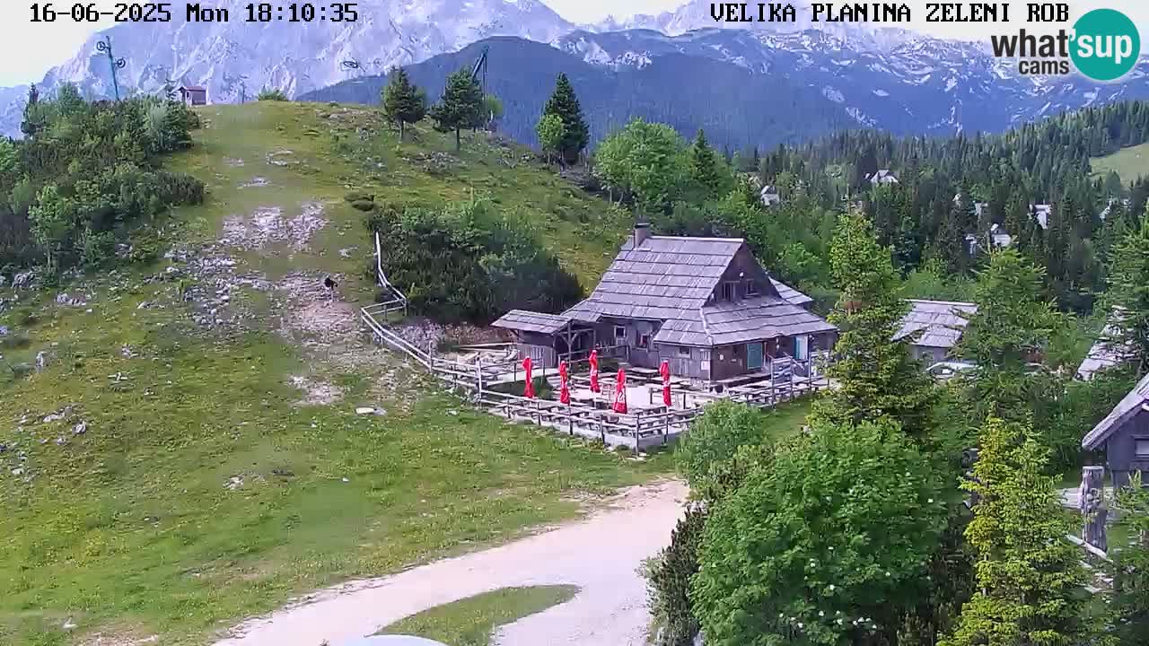 Kamera v živo Velika Planina