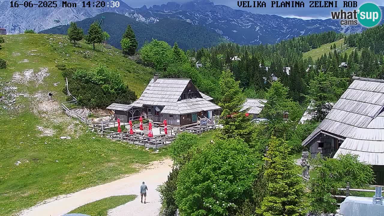Kamera v živo Velika Planina