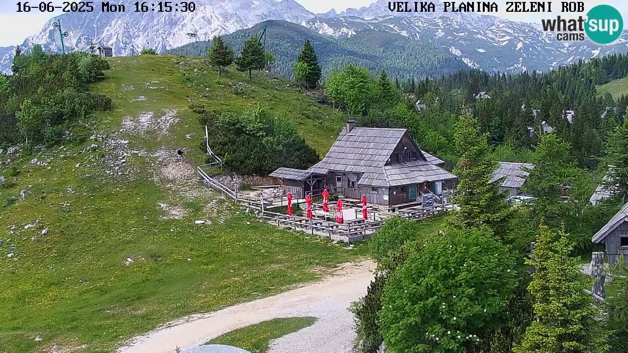 Webcam Live Velika Planina