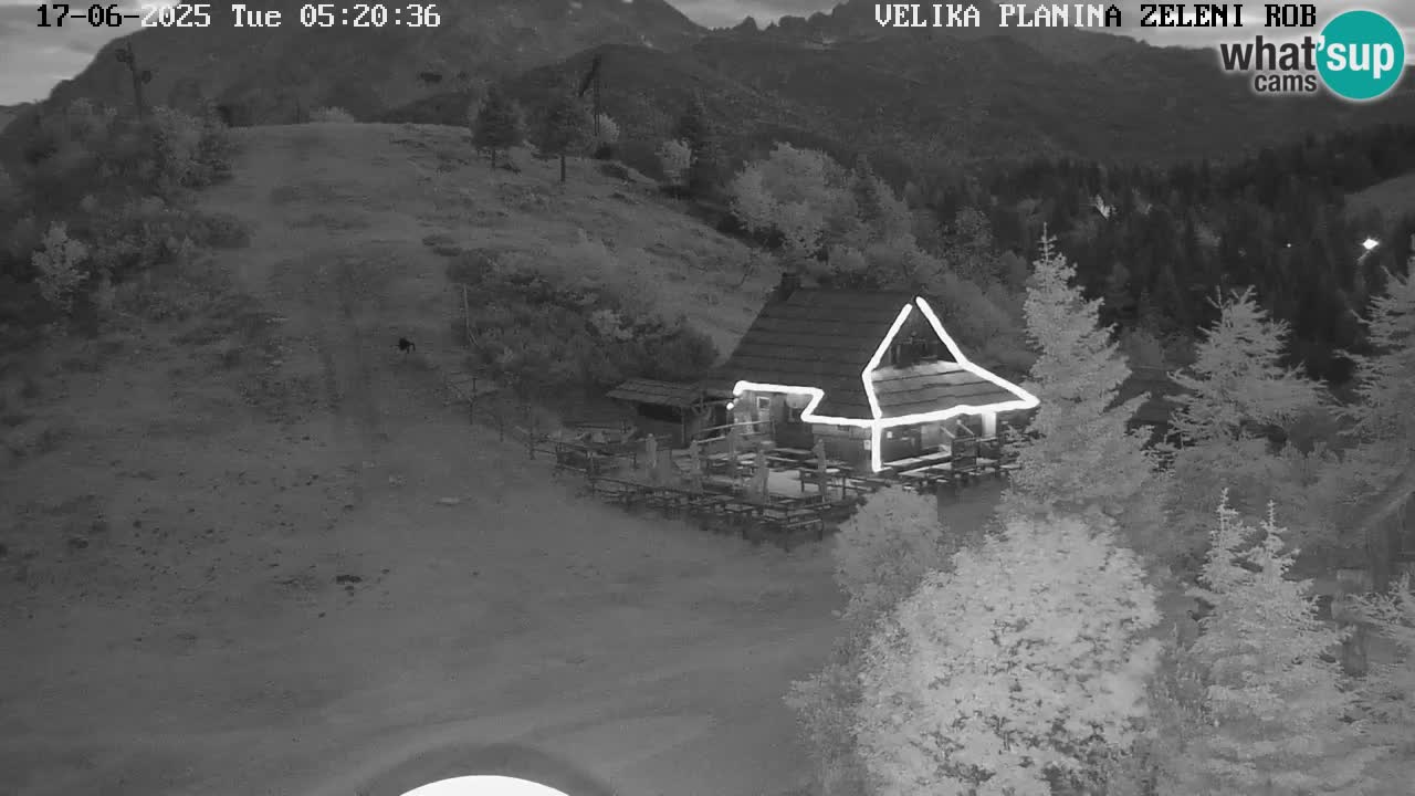 Zeleni Rob | Webcam live Velika Planina
