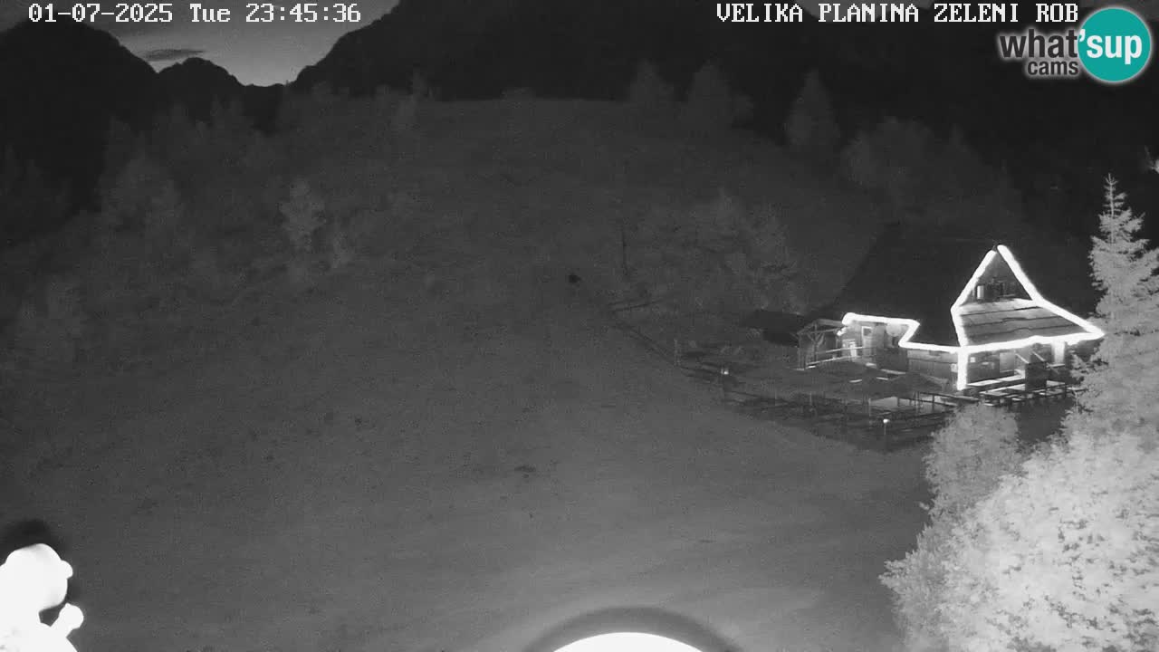 Zeleni Rob – Webcam live | Velika Planina