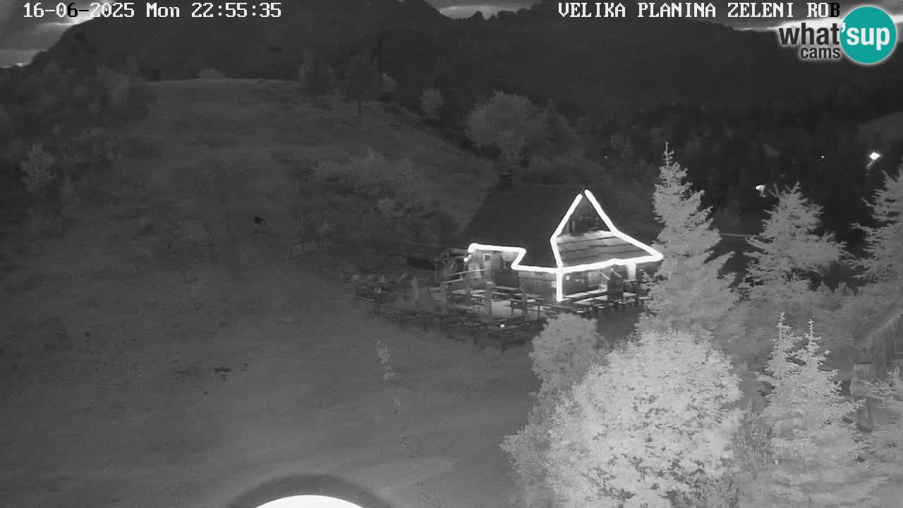 Zeleni Rob | Web kamera Velika Planina