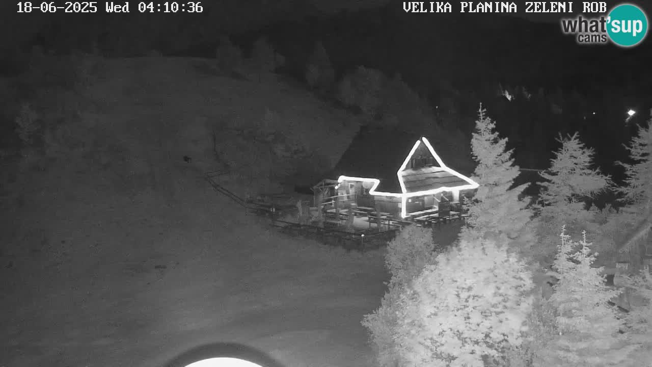 Cámara web en tiempo real Velika Planina