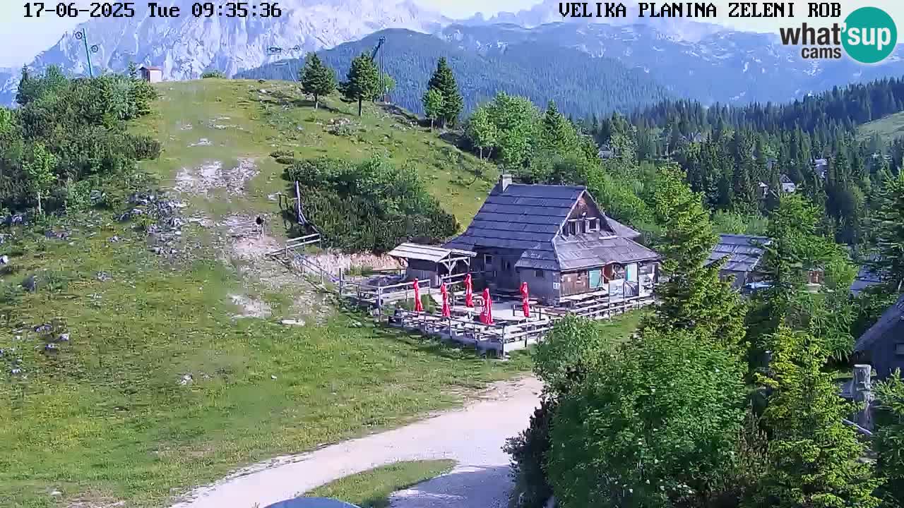 Live Kamera Velika Planina
