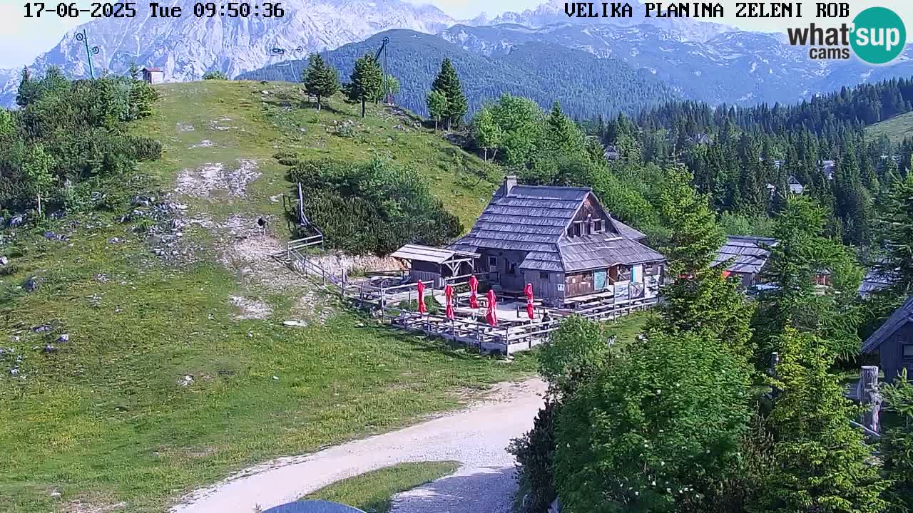 Kamera v živo Velika Planina