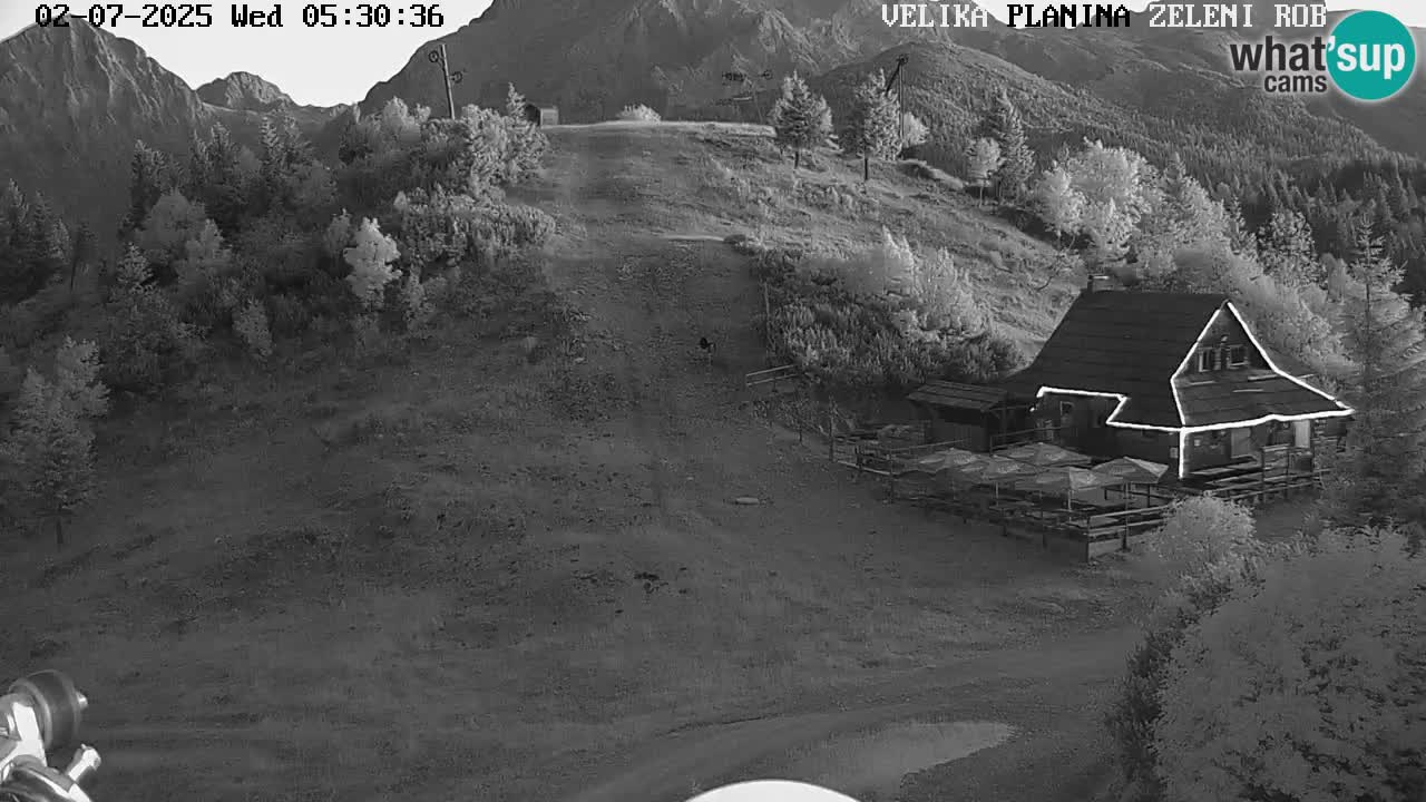 Zeleni Rob | Webcam live Velika Planina