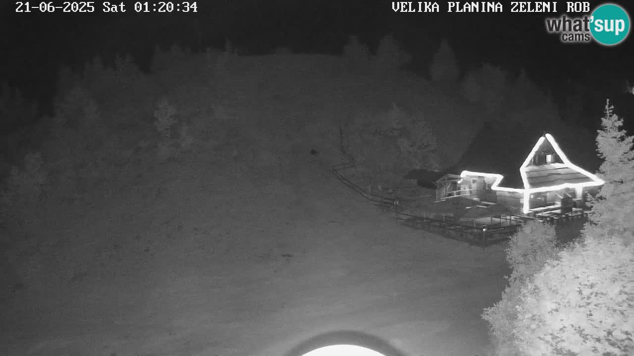 Zeleni Rob – Webcam live | Velika Planina