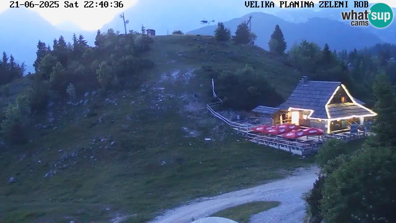 Zeleni Rob – Webcam live | Velika Planina