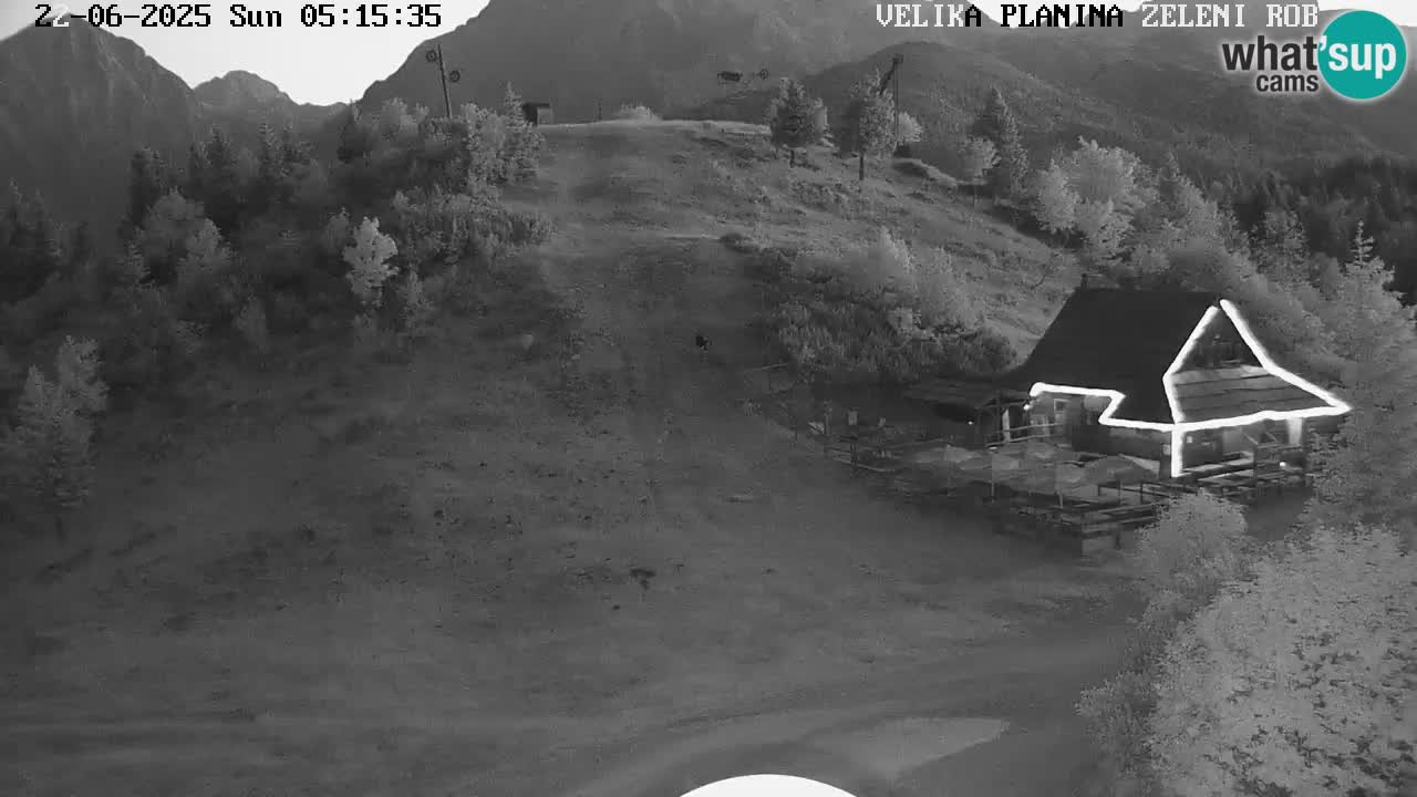 Zeleni Rob – Webcam live | Velika Planina