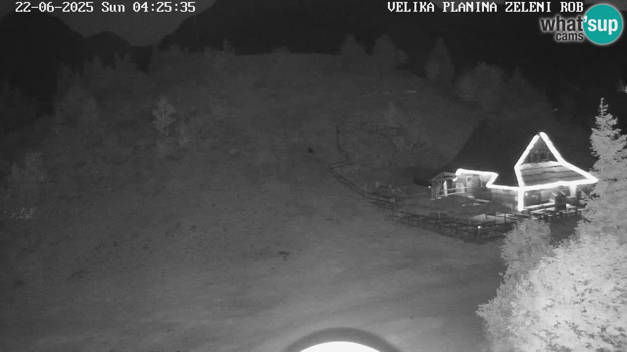 Zeleni Rob – Webcam live | Velika Planina