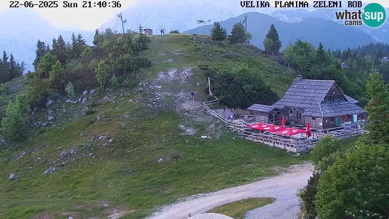 Zeleni Rob – Webcam live | Velika Planina