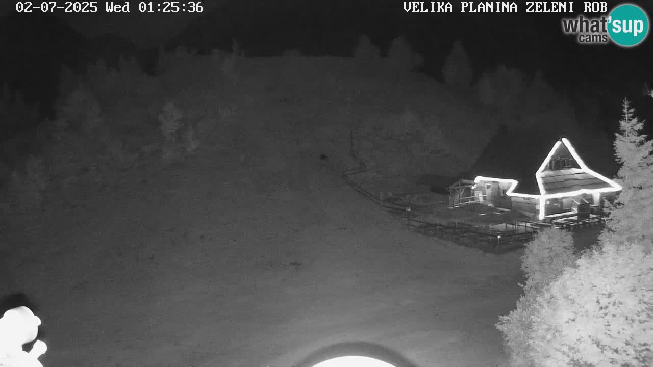 Zeleni Rob – Webcam live | Velika Planina
