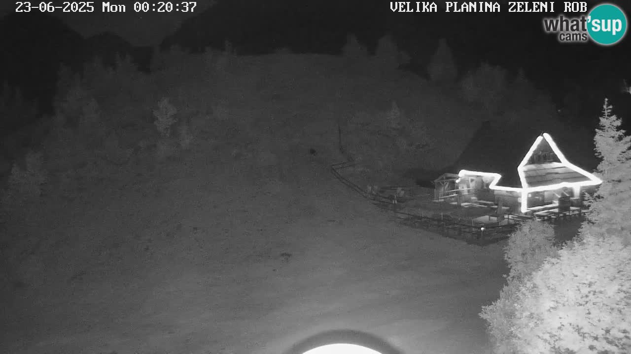 Zeleni Rob – Webcam live | Velika Planina