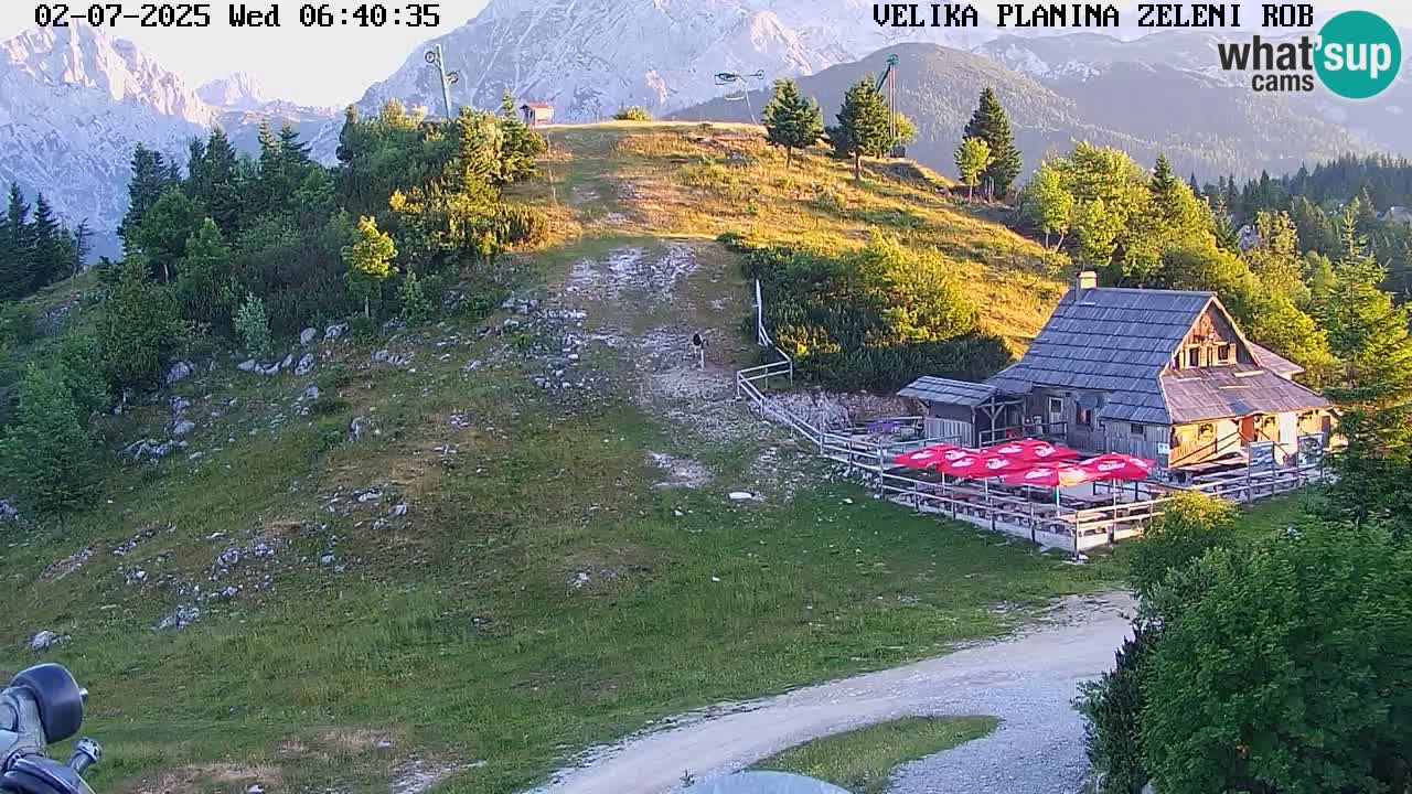 Kamera v živo Velika Planina