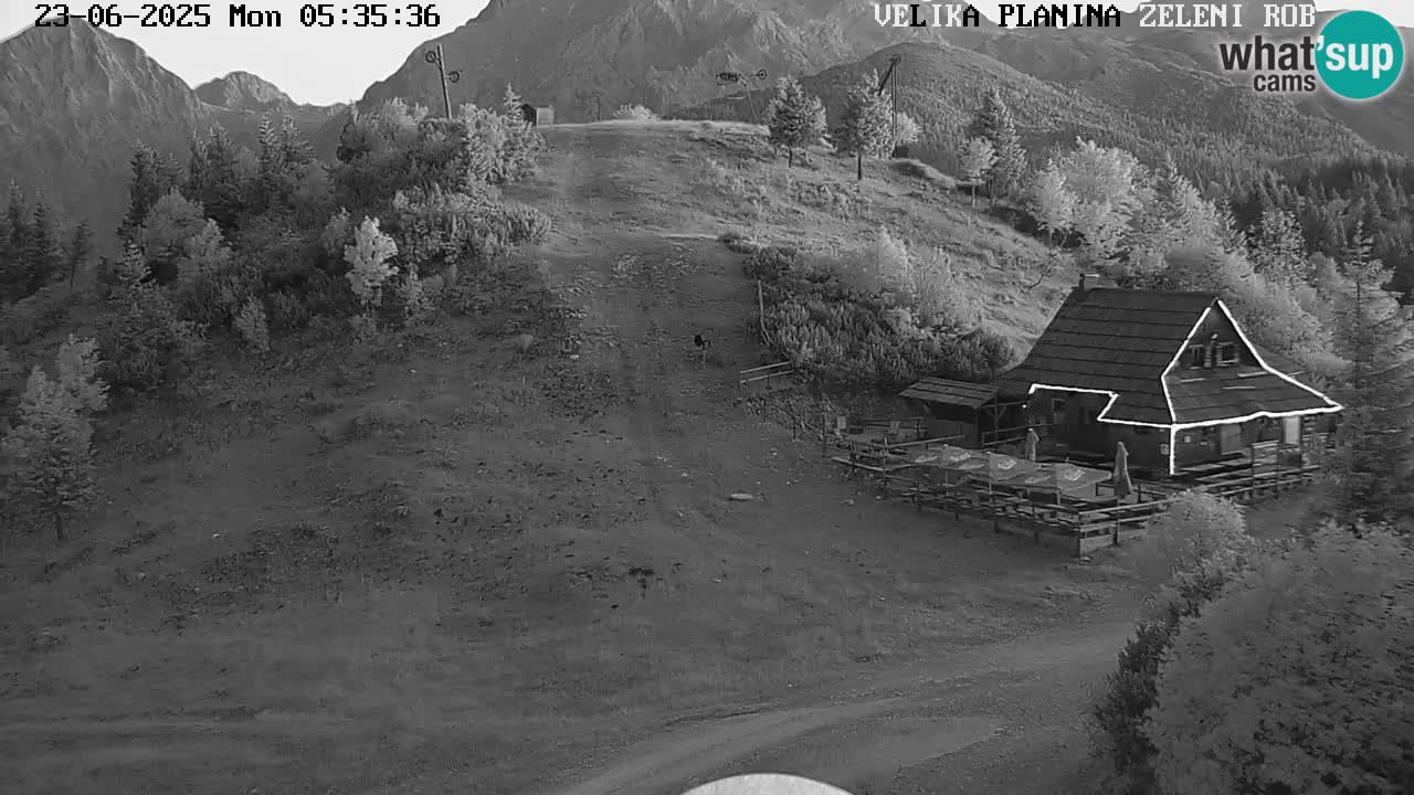 Zeleni Rob – Webcam live | Velika Planina