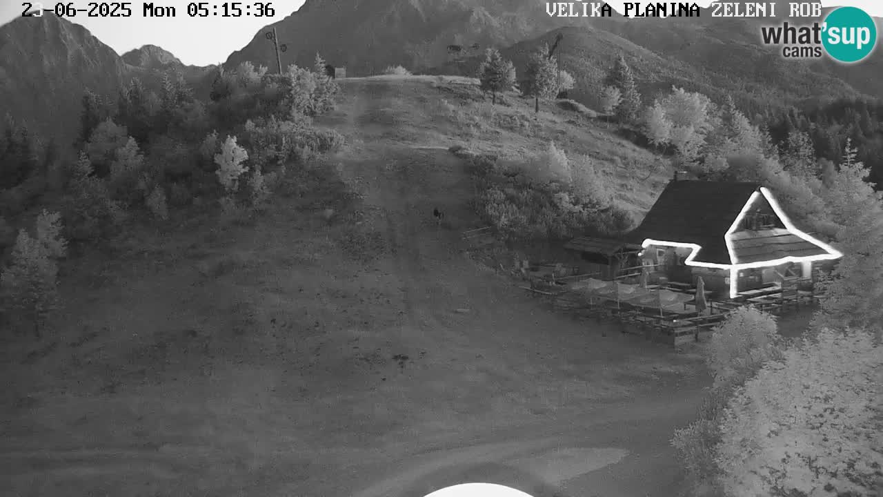 Zeleni Rob – Webcam live | Velika Planina