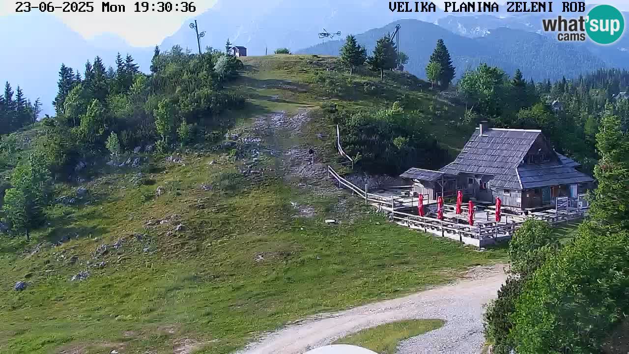 Zeleni Rob – Webcam live | Velika Planina