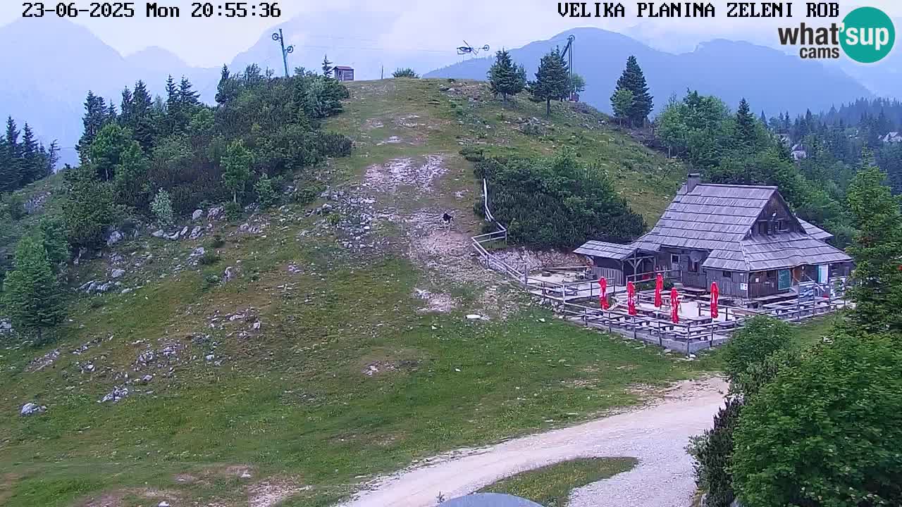 Zeleni Rob – Webcam live | Velika Planina