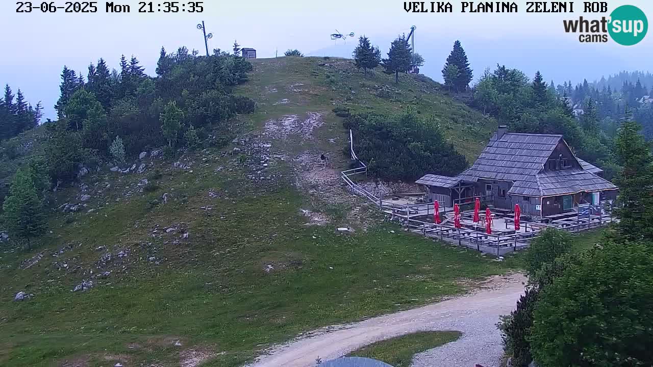 Zeleni Rob – Webcam live | Velika Planina