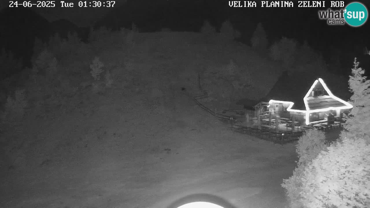 Zeleni Rob – Webcam live | Velika Planina
