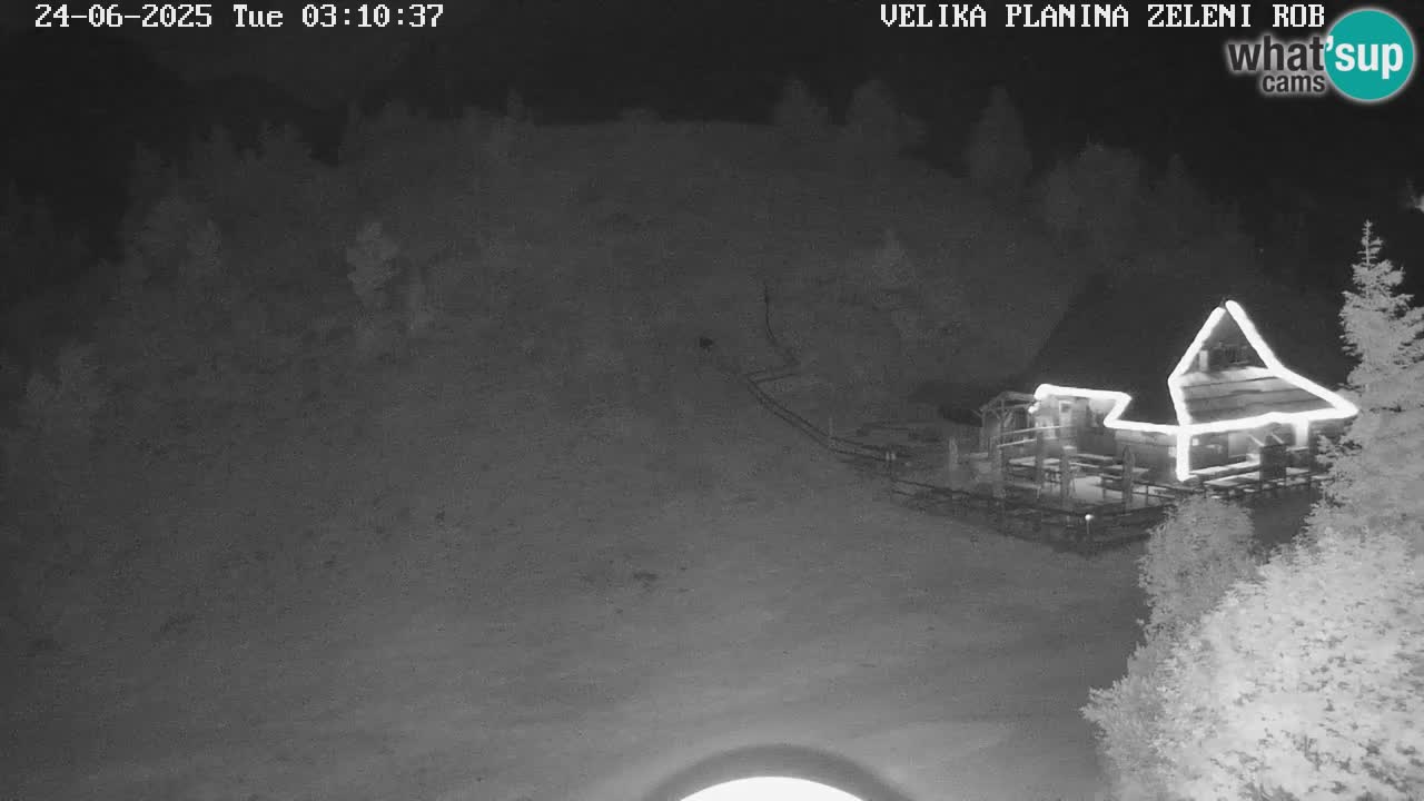 Zeleni Rob | Webcam live Velika Planina