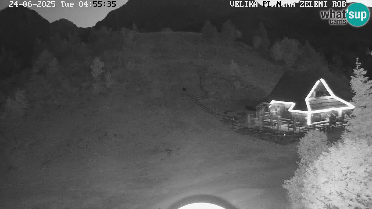 Zeleni Rob – Webcam live | Velika Planina