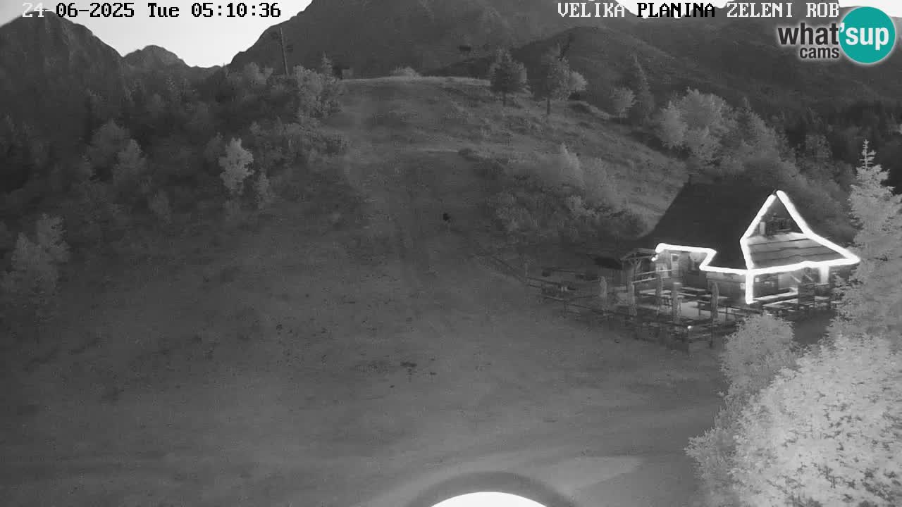 Zeleni Rob – Webcam live | Velika Planina