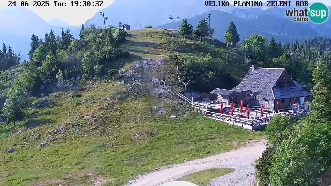 Zeleni Rob – Webcam live | Velika Planina