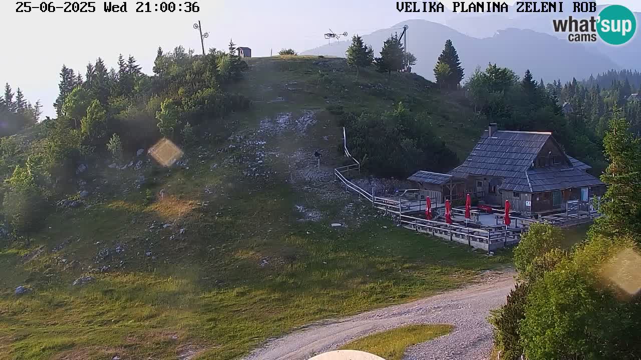 Zeleni Rob | Webcam live Velika Planina