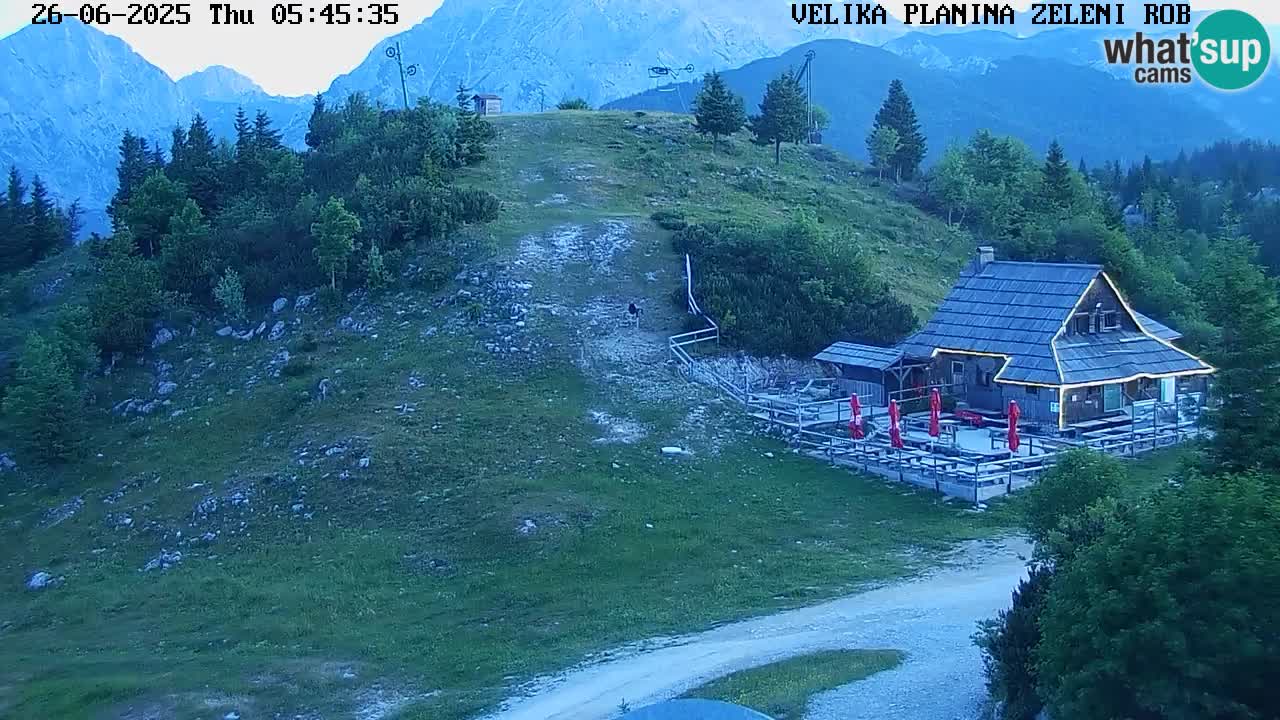 Live Kamera Velika Planina