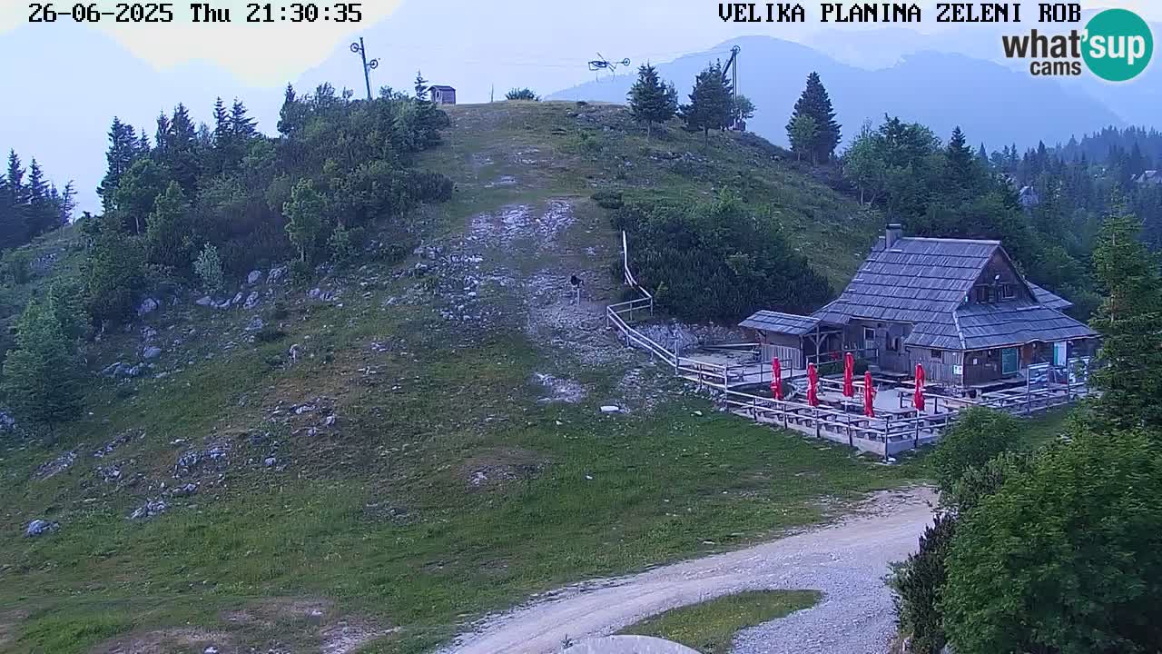 Kamera v živo Velika Planina