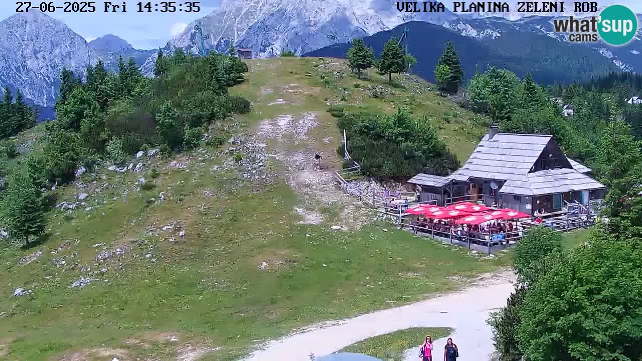 Kamera v živo Velika Planina