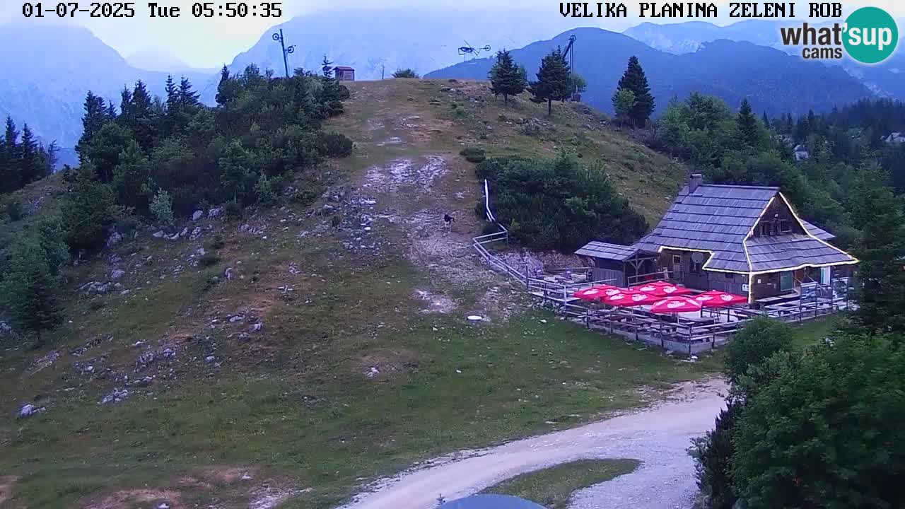 Live Kamera Velika Planina