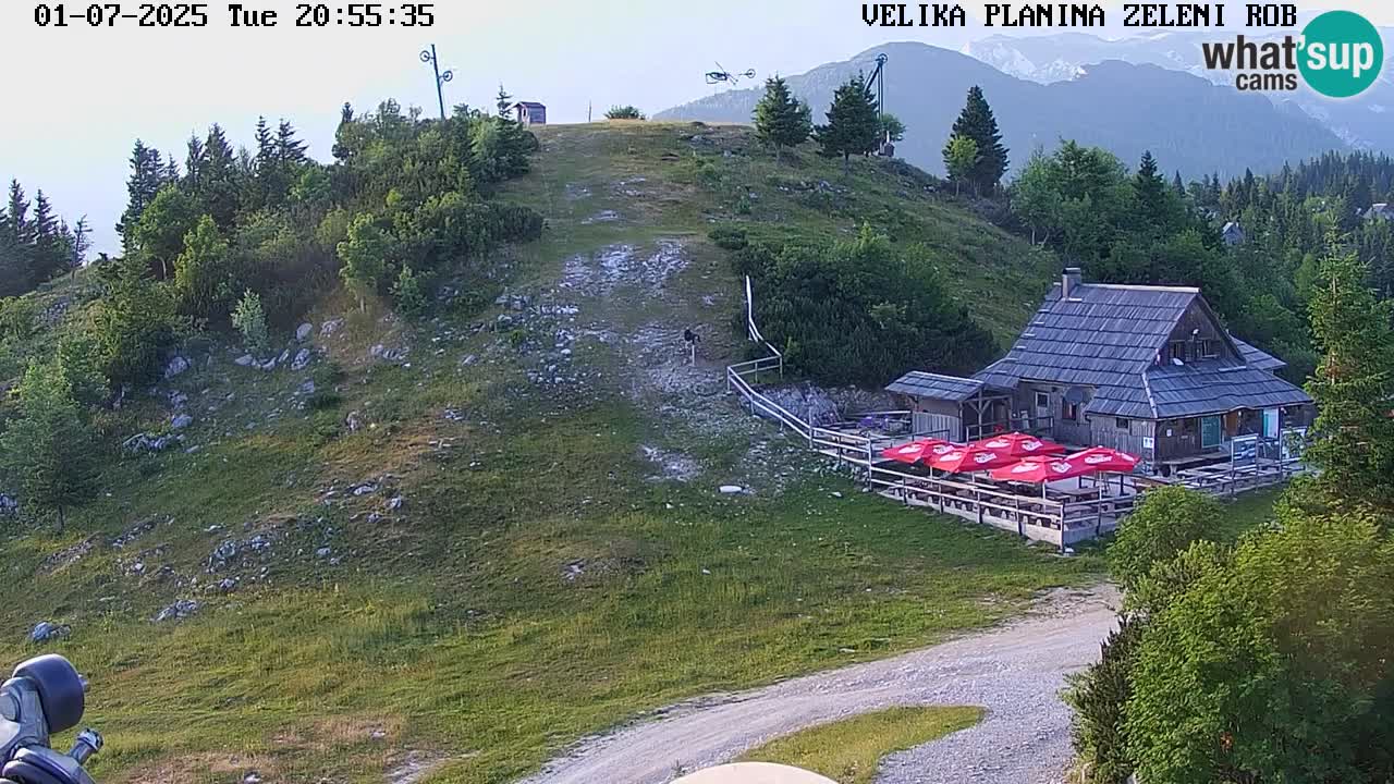 Cámara web en tiempo real Velika Planina