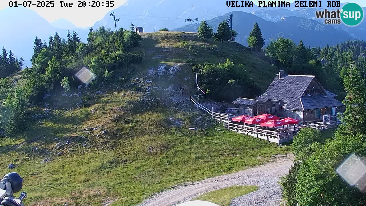 Zeleni Rob | Webcam live Velika Planina