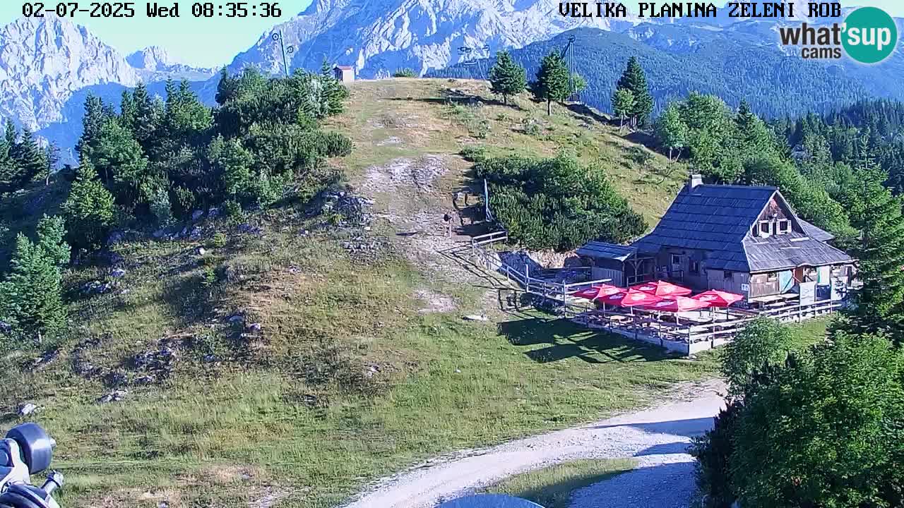 Kamera v živo Velika Planina
