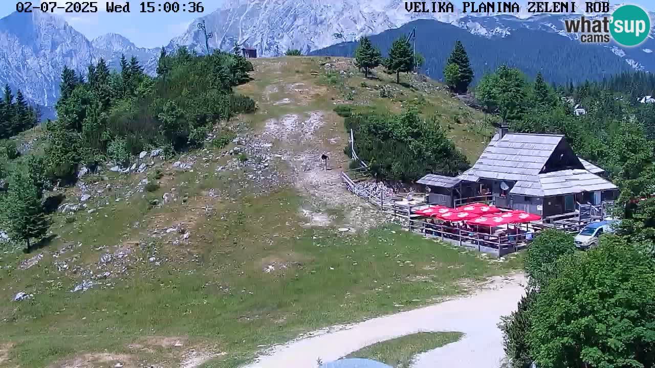 Kamera v živo Velika Planina