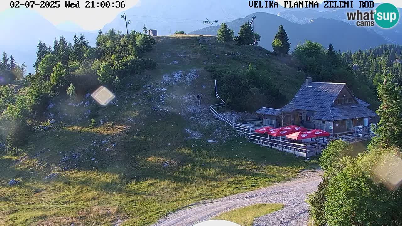 Zeleni Rob – Webcam live | Velika Planina
