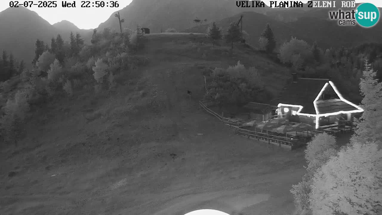 Zeleni Rob – Webcam live | Velika Planina