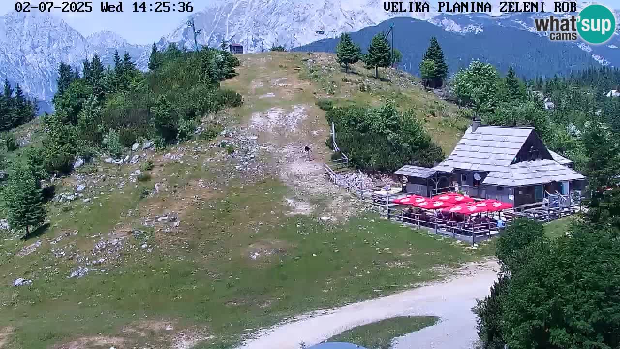 Webcam Live Velika Planina