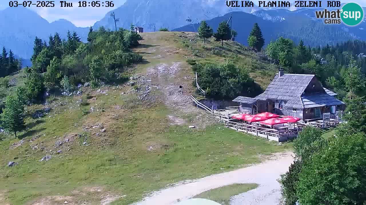 Kamera v živo Velika Planina