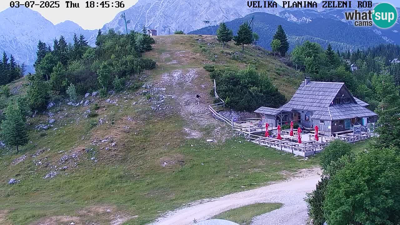 Kamera v živo Velika Planina