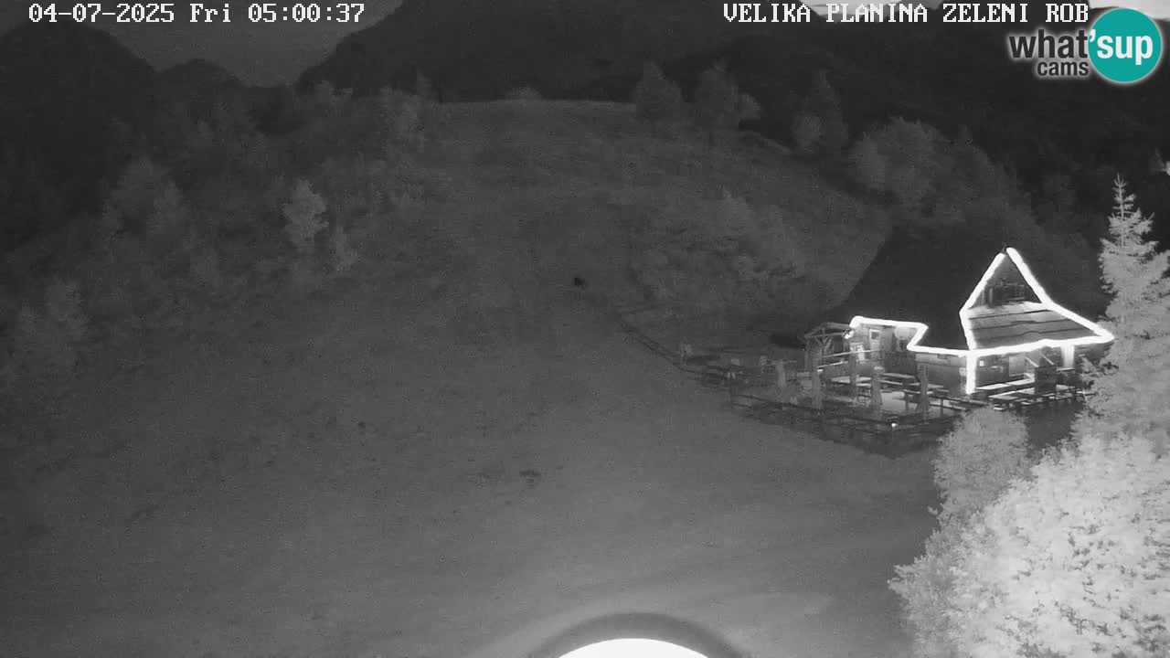 Zeleni Rob – Webcam live | Velika Planina