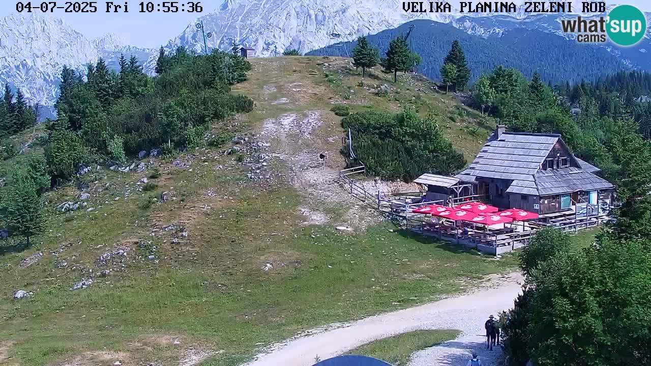 Kamera v živo Velika Planina