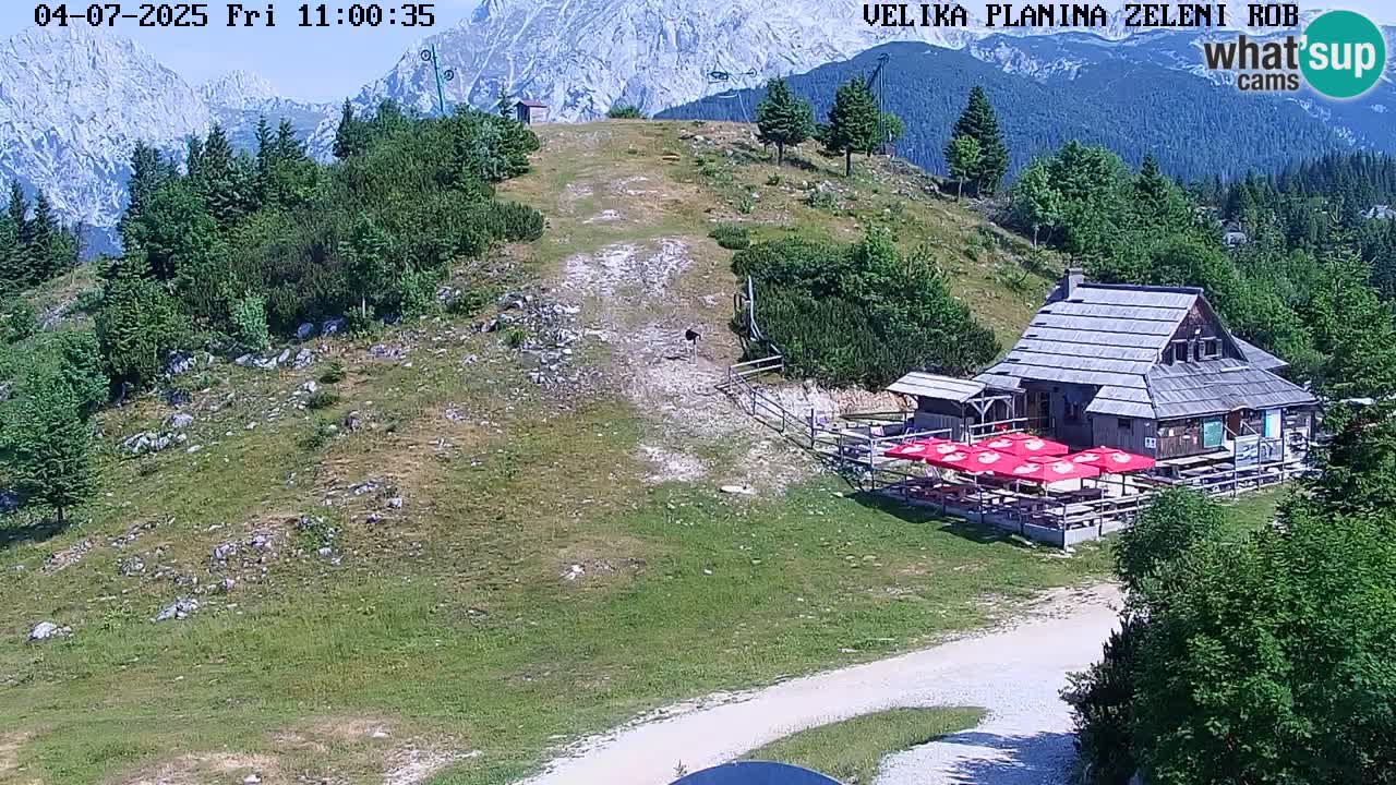 Live Kamera Velika Planina