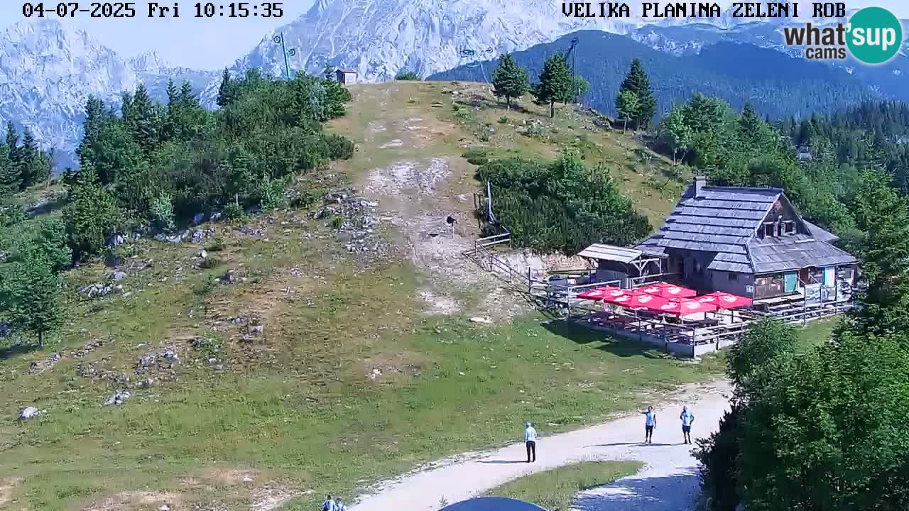 Kamera v živo Velika Planina