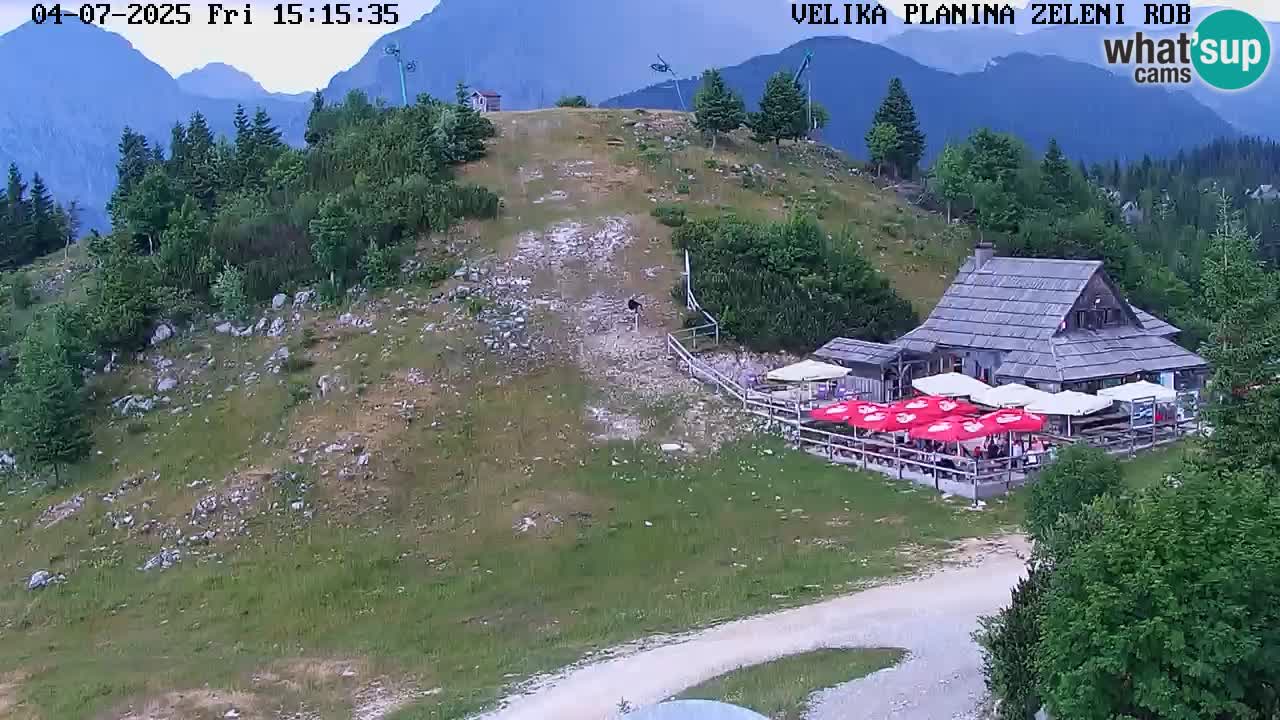 Kamera v živo Velika Planina