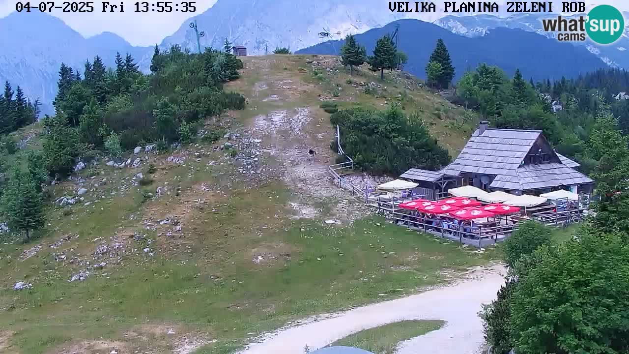 Live Kamera Velika Planina