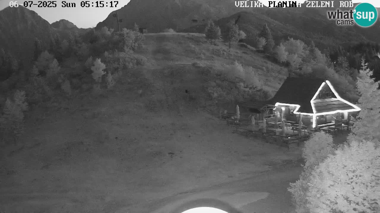 Zeleni Rob – Webcam live | Velika Planina