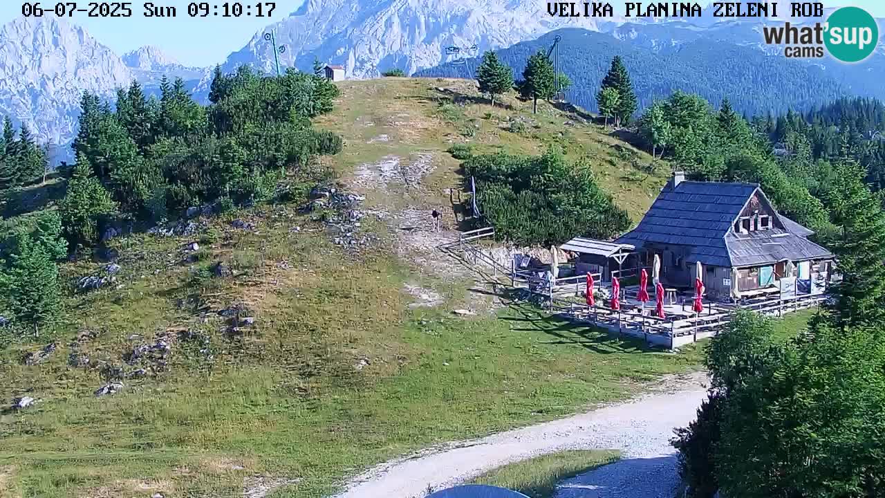 Webcam Live Velika Planina